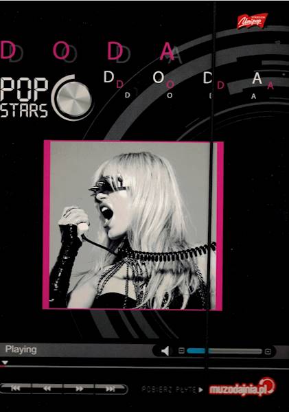 teczka z gumką A4 zw ST Pop Stars Doda
