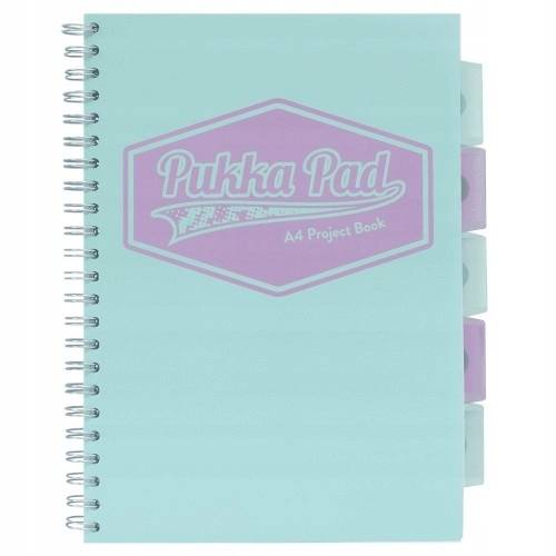 Kołozeszyt A4 Pukka Pad Project Book Miętowy