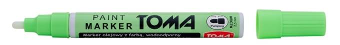 marker olejowy TOMA TO-440 2,5mm zielony neon 