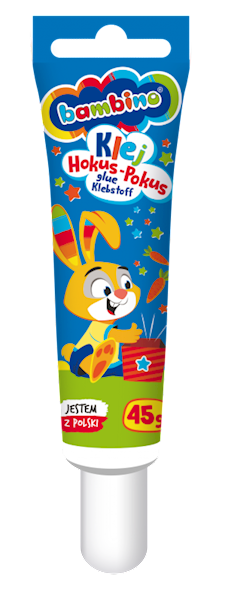 Klej Hokus-Pokus Majewski Bambino tuba 45g Zając