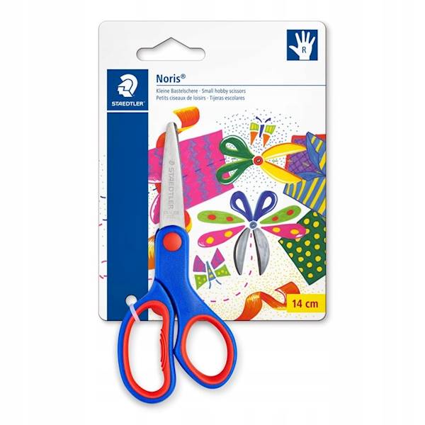 nożyczki dla praworęcznych Staedtler 14 cm P