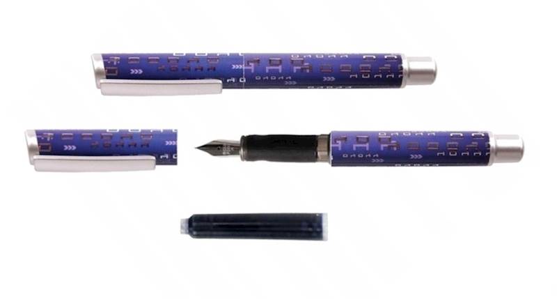 pióro szkolne ze stalówką Cresco GO PEN Comp fiol