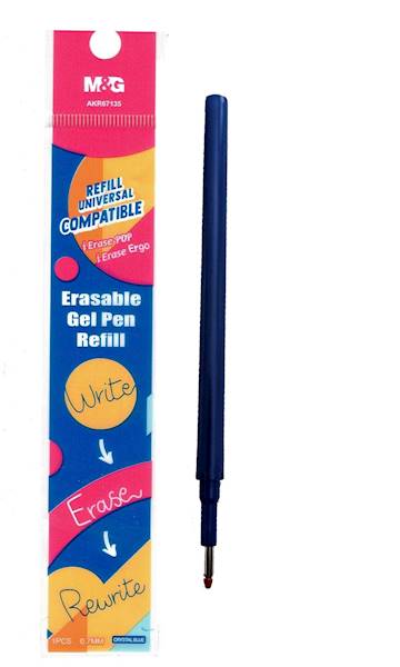 Wkład M&G usuwalny do długopisu 0,7mm blue