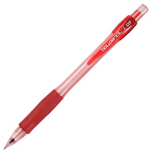 Ołówek aut. 0,7 RYSTOR BOY-PENCIL czerwony