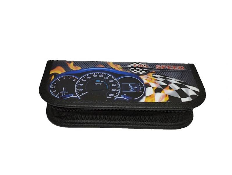 piórnik szkolny WARTA 481 jednokomorowy Full Speed