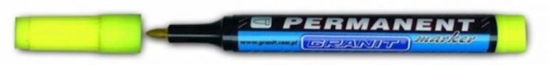 marker permanent GRANIT M865 UV żółty