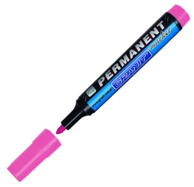 marker permanent GRANIT M865 UV różowy
