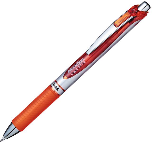 Pióro kulkowe Pentel EnerGel BL77 0,7 Pomarańczowe
