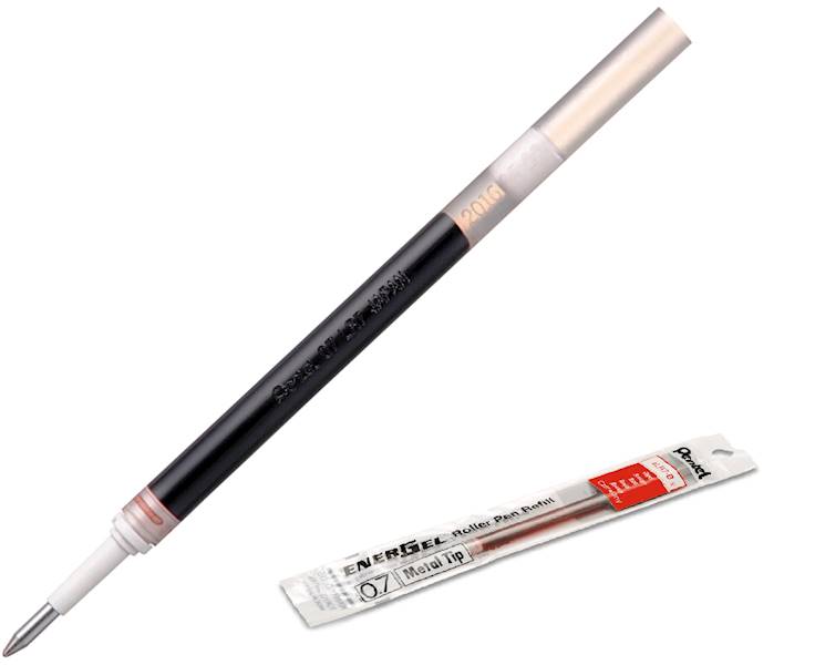 Wkład kulkowy EnerGel PENTEL 0,7 czerwony LR7-B