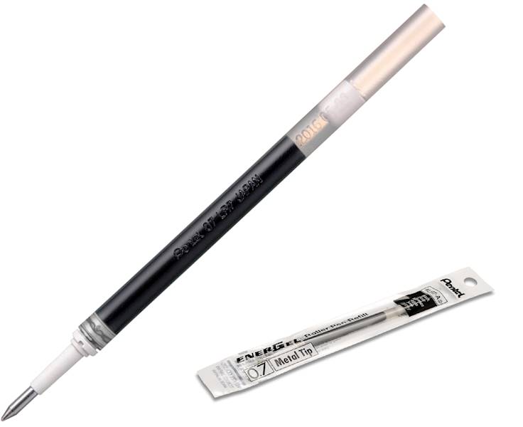 Wkład  kulkowy EnerGel PENTEL 0,7 czarny LR7-A 