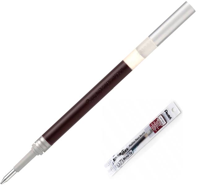 Wkład  kulkowy EnerGel PENTEL 0,7 burgund LR7-B 