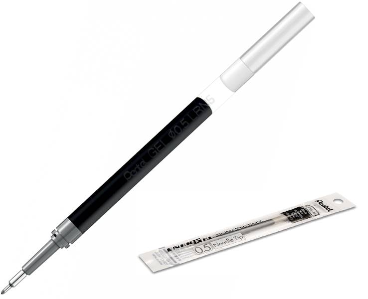 Wkład  kulkowy EnerGel PENTEL 0,5 czarny LRN5-A 