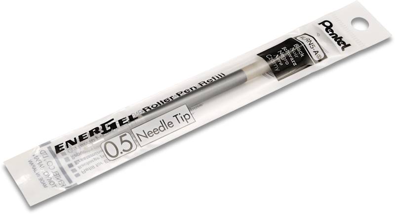 Wkład  kulkowy EnerGel PENTEL 0,5 czarny LRN5-A 