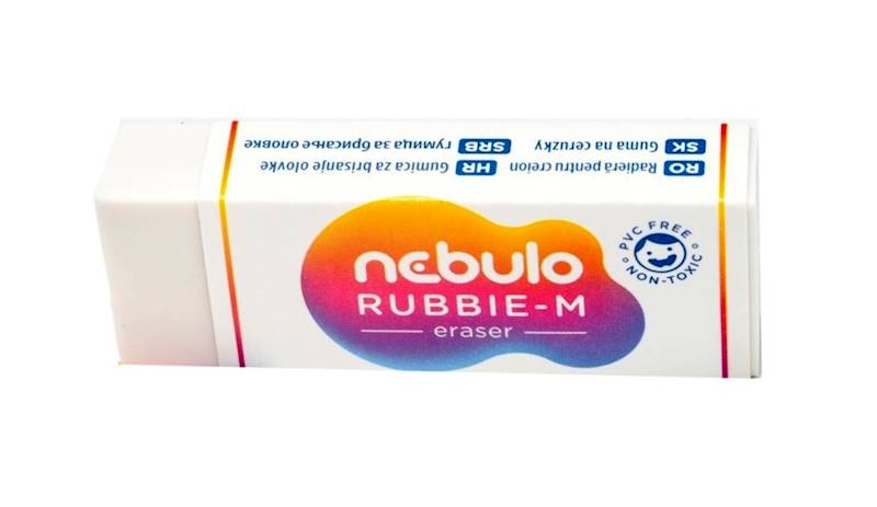 Gumka do ścierania ołówka Nebulo Rubbie rozm. M