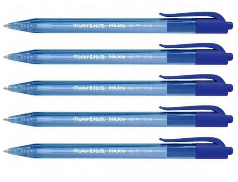 Długopis Paper mate InkJoy 1,00 aut. niebieski 5sz