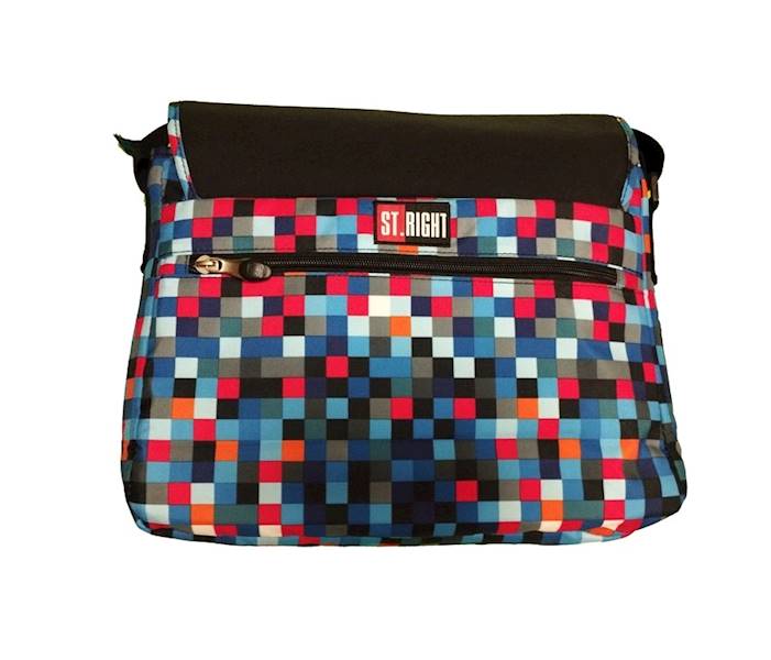 Torba na ramię Stright SB-01 Pixelmania Blue 