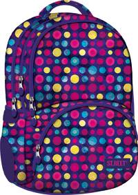 Plecak 4-komorowy Stright BP07 Dots Two