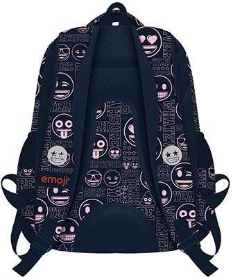 Plecak 4-komorowy Stright BP07 Emoji Pink