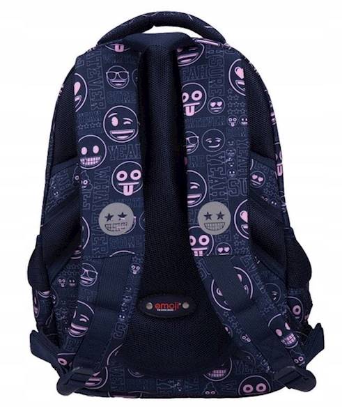 Plecak 3-komorowy Stright BP26 Emoji Pink