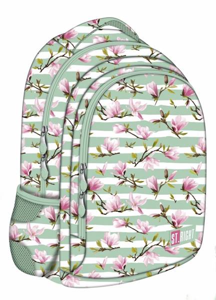 Plecak 2-komorowy Stright BP47 Kwiat Magnolii