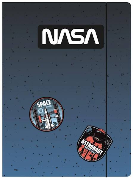 Teczka z gumką A4 zw Majewski Nasa Space 