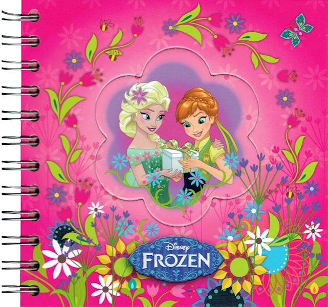 pamiętnik DERFORM spiralny Kraina Lodu Frozen