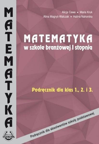 Matematyka Podkowa SBR 1-3 Podręcznik