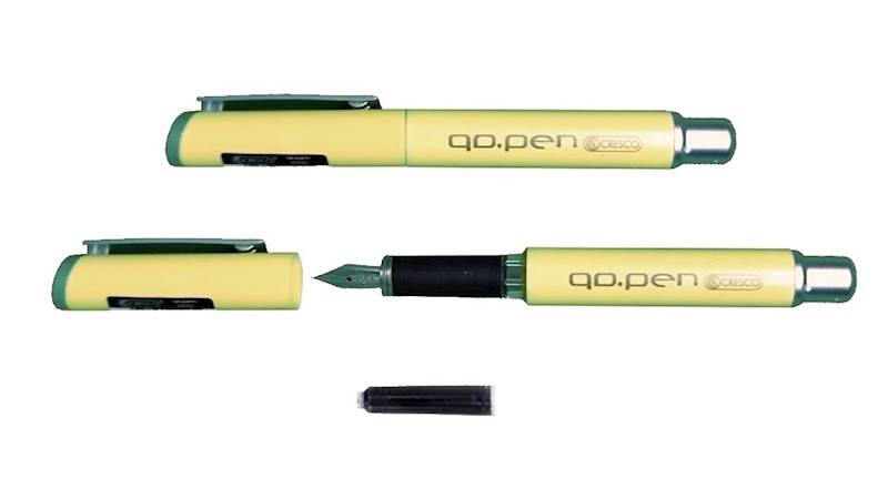 Pióro wieczne Cresco Go Pen Pastel żółty