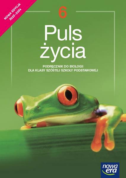 Biologia SP NE 6 Puls Życia Podręcznik
