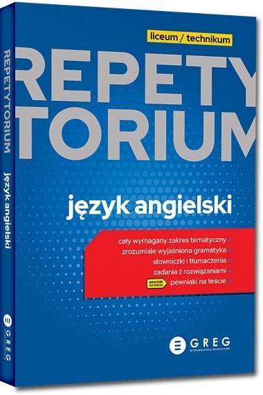 Repetytorium 2024 Język angieiski Liceum technikum