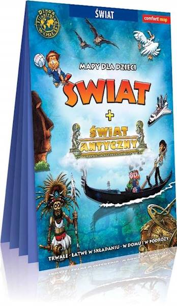 Świat + Świat antyczny comfort! mapa laminowana