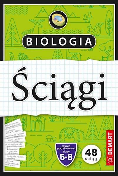 Ściągi edukacyjne SP klasa 5-8 Biologia Demart
