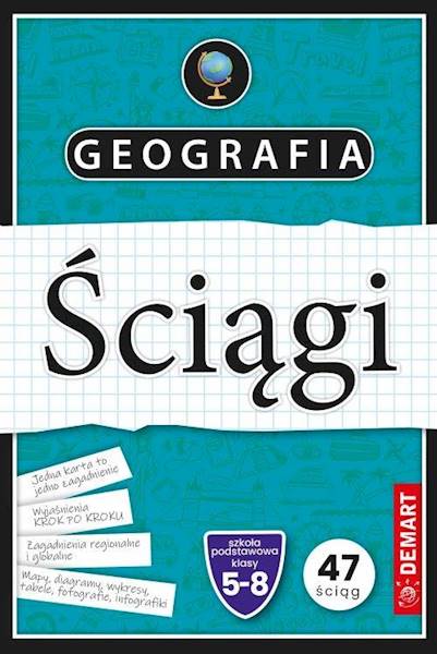 Ściągi edukacyjne SP klasa 5-8  Geografia Demart