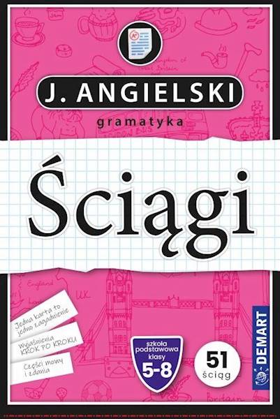 Ściągi edukacyjne SP klasa 5-8 Język Angielski