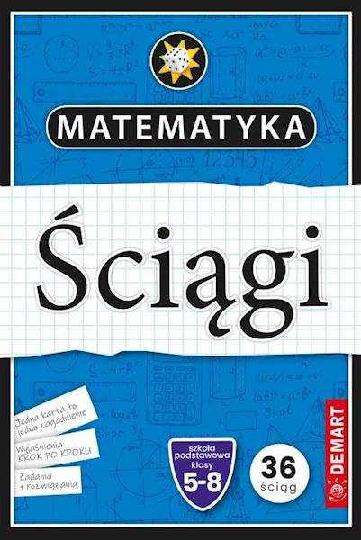 Ściągi edukacyjne SP klasa 5-8 Matematyka Demart