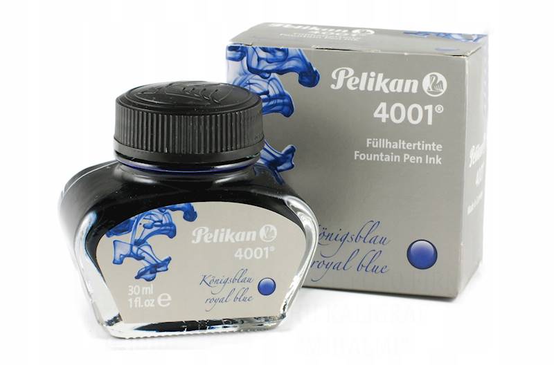 Atrament Pelikan 4001 30ml Royal Blue niebieski