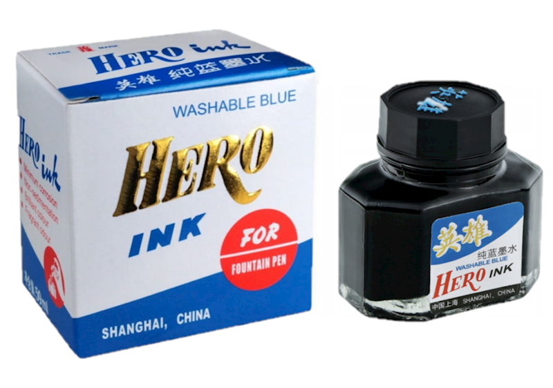 Atrament HERO INK 151 50ml niebieski