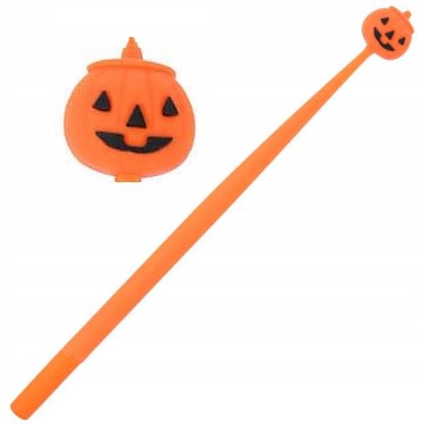 Długopis halloweenowy Dynia chybotek