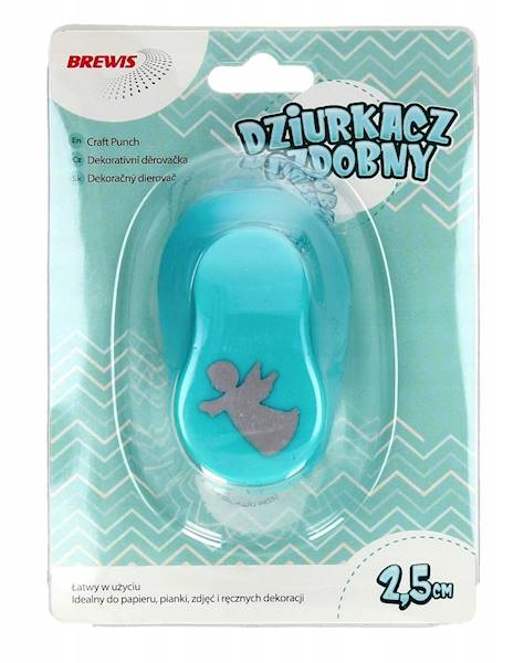 Dziurkacz ozdobny Brewis 2,5cm Aniołek 