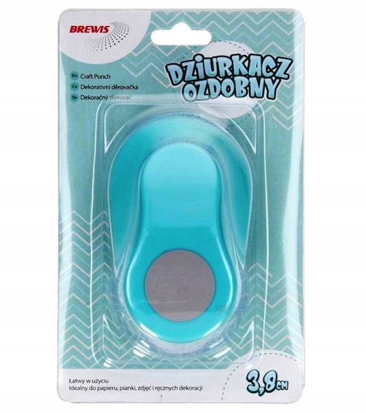 Dziurkacz ozdobny Brewis 3,8cm Koło
