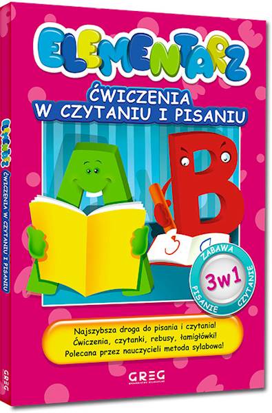 Elementarz Ćwiczenia w czytaniu i pisaniu Greg