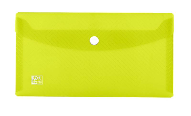 Teczka kopertowa DL Oxford Urban PP limonkowa