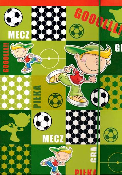 Teczka z gumką A4 PM 609 Piłka nożna Goool!!!