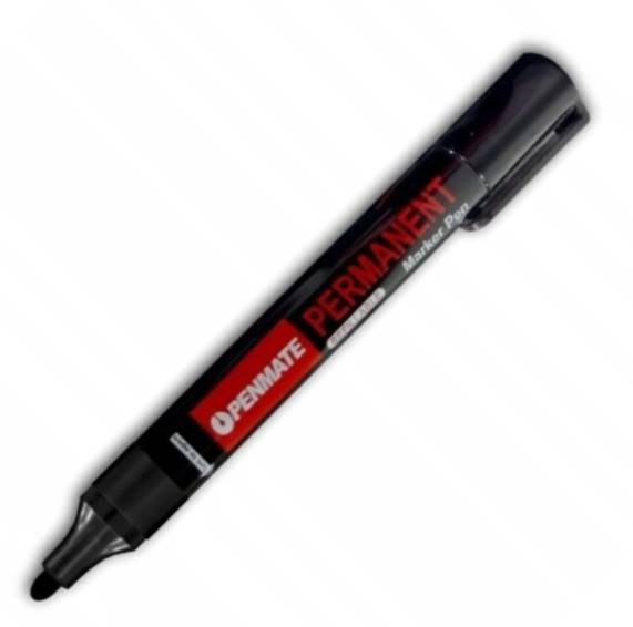 Marker permanenty PENMATE okrągły czarny