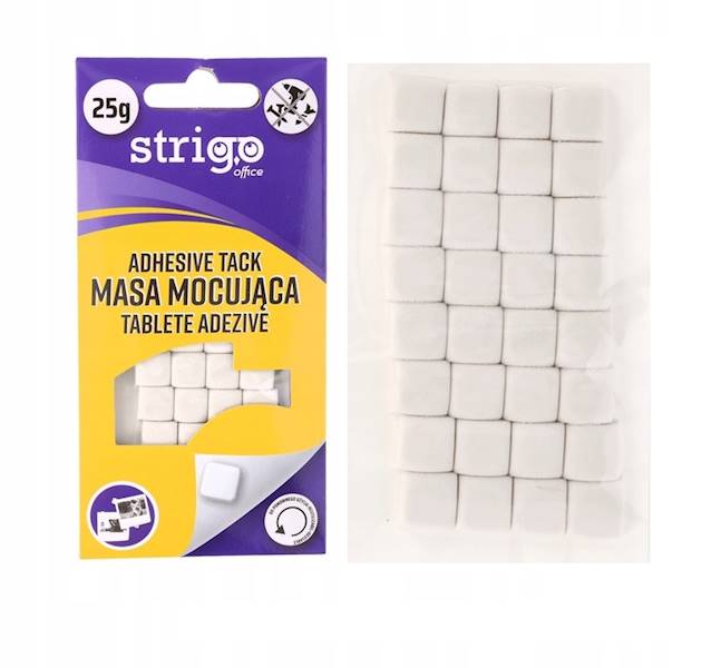 Masa mocująca 25g - 32 kwadracików Strigo