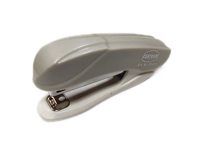 Zszywacz plastikowy mini Centrum 10 12K szary