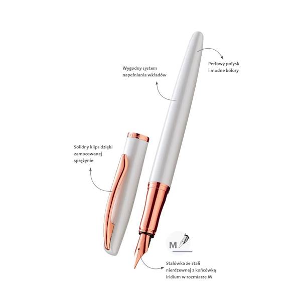 Pióro wieczne etui Jazz Noble Elegance Pearl