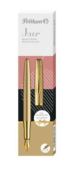 Pióro wieczne etui Jazz Noble Elegance Gold