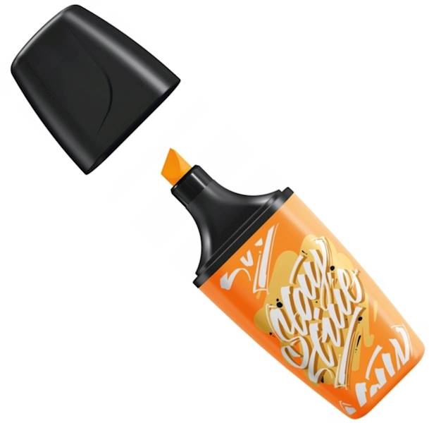 Zakreślacz Boss mini Snooze One STABILO pomarańczo