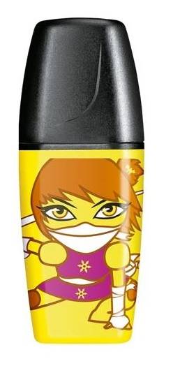 Zakreślacz Boss mini Heroes STABILO żółty